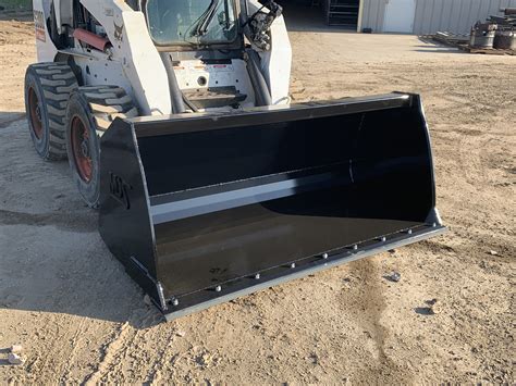 skid steer hydraulic bucket|heavy duty skid steer bucket.